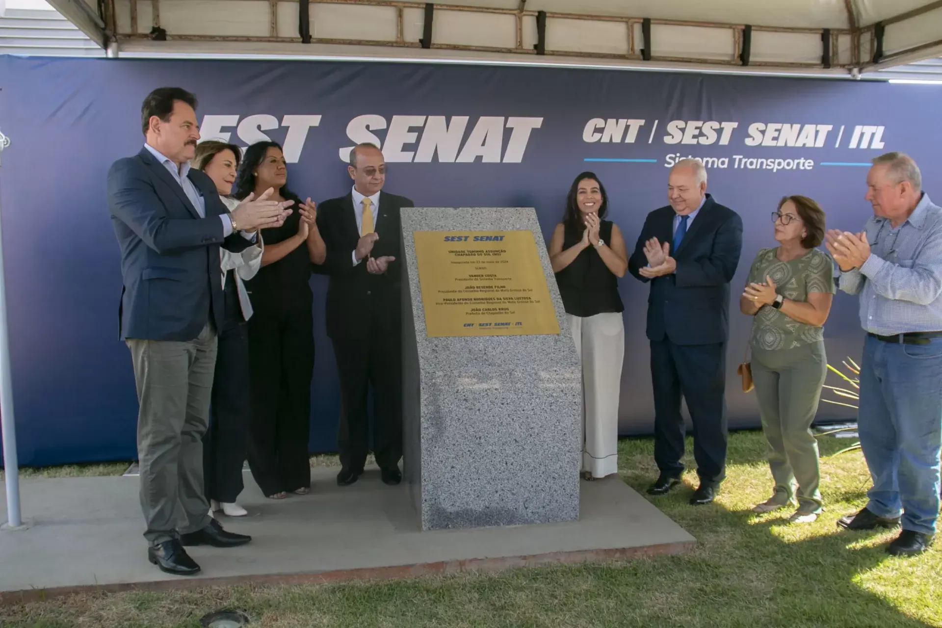 Imagem de compartilhamento para o artigo Nova Unidade do SEST SENAT é Inaugurada em Chapadão do Sul da MS Todo dia